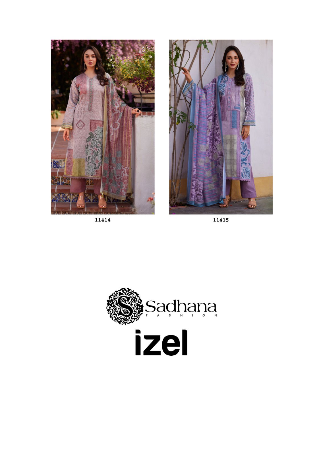  Izel Jam Cotton by Sadhana  Digital Printed Dress Material Collection